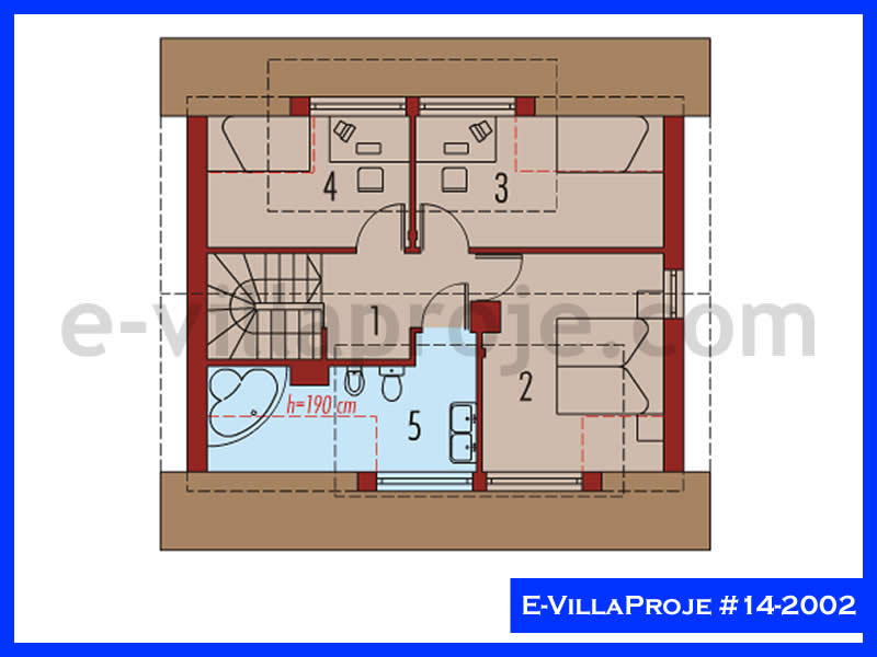 Ev Villa Proje #14 - 2002 Çelik Ev Projesi - Görsel 3