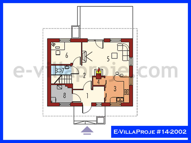 Ev Villa Proje #14 - 2002 Çelik Ev Projesi - Görsel 2