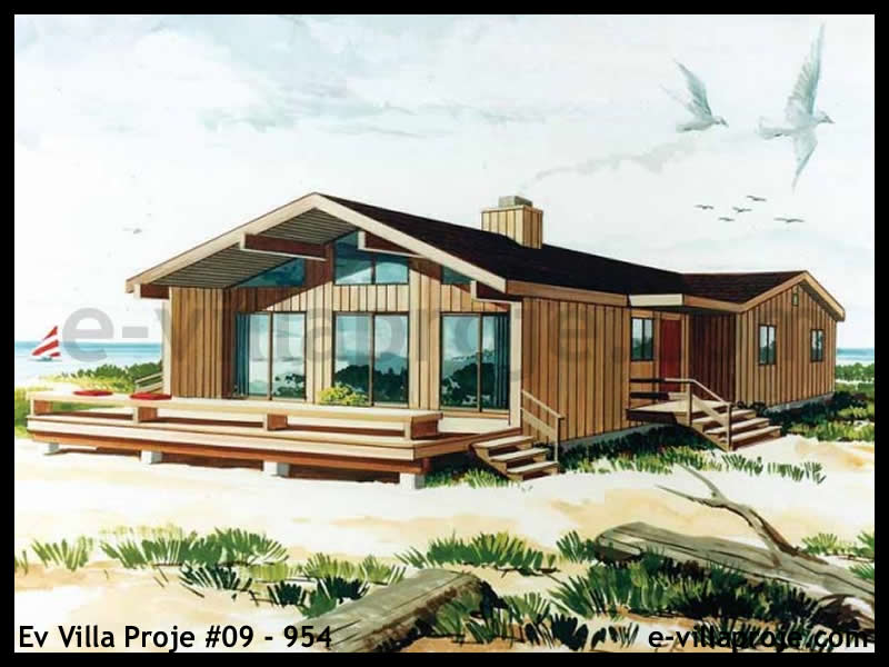 Ev Villa Proje #09 - 954 Çelik Villa Modeli ve 3D Tasarımı