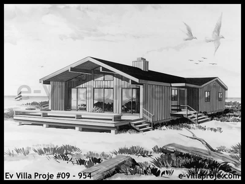 Ev Villa Proje #09 - 954 Çelik Ev Projesi - Görsel 3