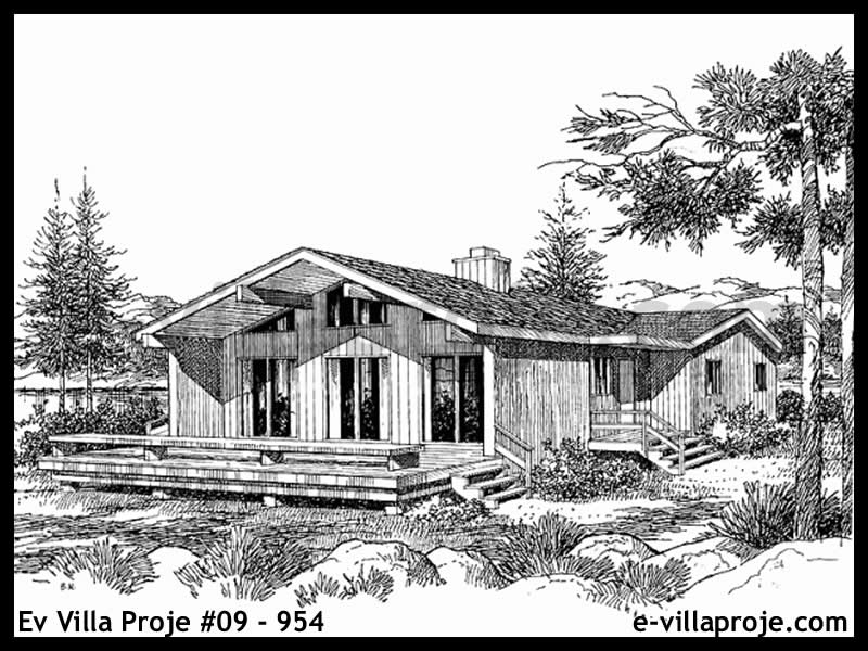 Ev Villa Proje #09 - 954 Çelik Ev Projesi - Görsel 4