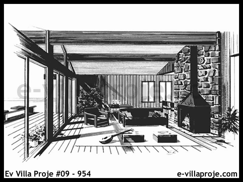 Ev Villa Proje #09 - 954 Çelik Ev Projesi - Görsel 5