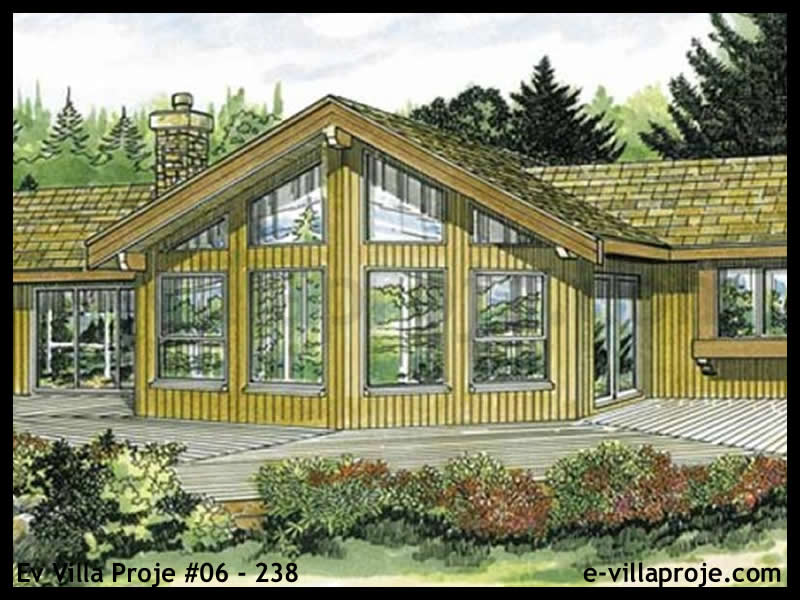 Ev Villa Proje #06 - 238 Çelik Villa Modeli ve 3D Tasarımı