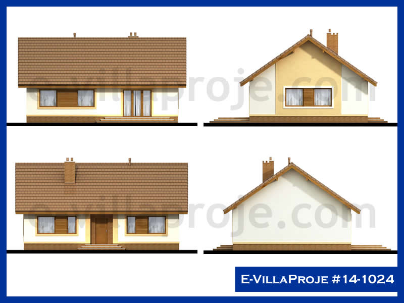 Ev Villa Proje #14 - 1024 Çelik Ev Projesi - Görsel 4