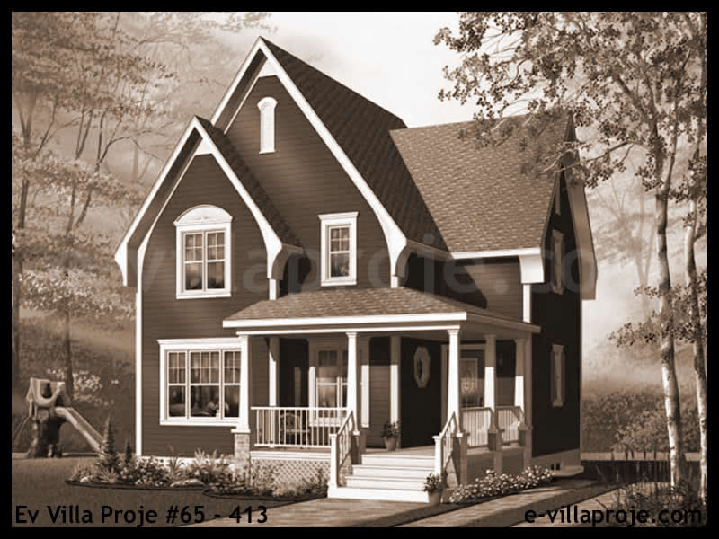 Ev Villa Proje #65 - 413 Çelik Ev Projesi - Görsel 4