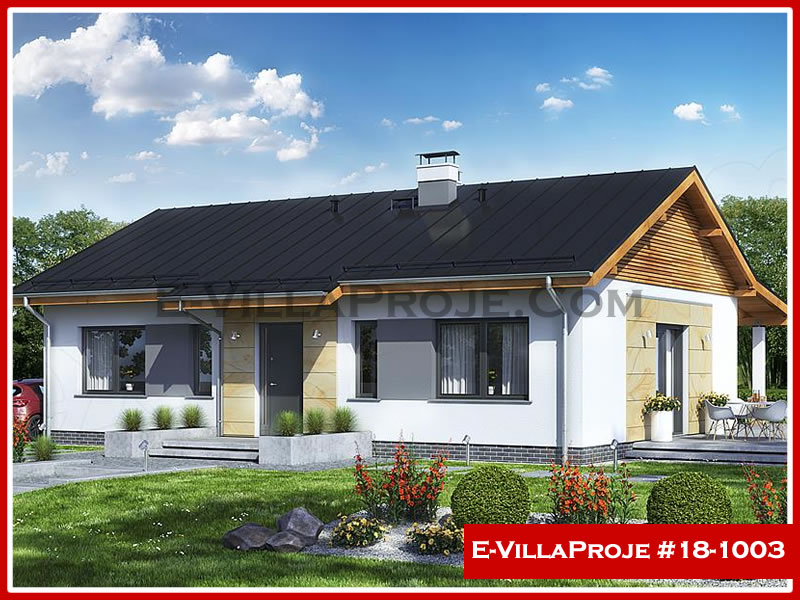 Ev Villa Proje #18 - 1003 Çelik Villa Modeli ve 3D Tasarımı