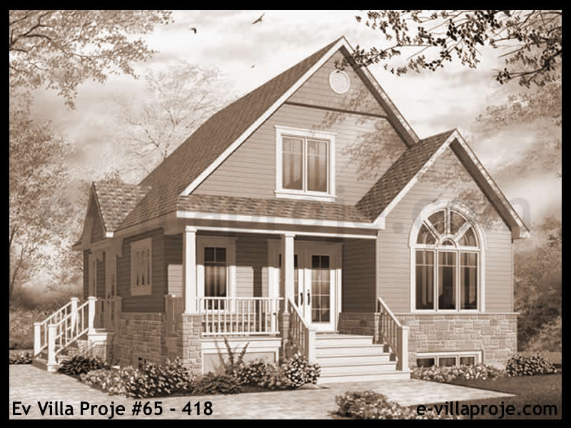 Ev Villa Proje #65 - 418 Çelik Ev Projesi - Görsel 4