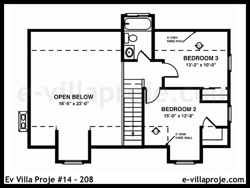 Ev Villa Proje #14 - 208 Çelik Ev Projesi - Görsel 3