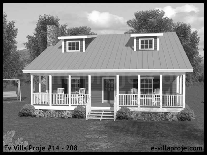 Ev Villa Proje #14 - 208 Çelik Ev Projesi - Görsel 4