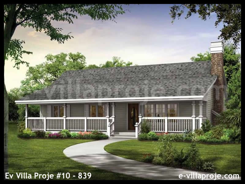 Ev Villa Proje #10 - 839 Çelik Villa Modeli ve 3D Tasarımı
