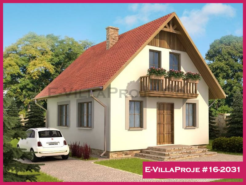 Ev Villa Proje #16 - 2031 Çelik Villa Projesi 3D Mimari Tasarımı