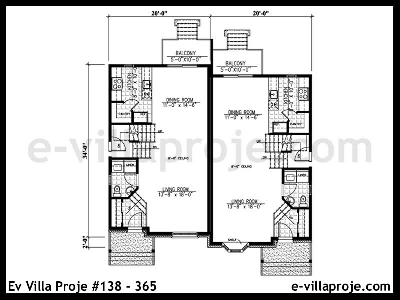 Ev Villa Proje #138 - 365 Çelik Ev Projesi - Görsel 2