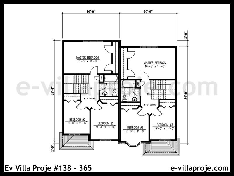 Ev Villa Proje #138 - 365 Çelik Ev Projesi - Görsel 3