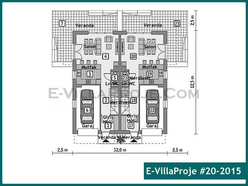 Ev Villa Proje #20 - 2015 Çelik Ev Projesi - Görsel 2