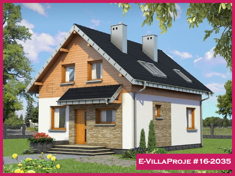 Ev Villa Proje #16 - 2035 Çelik Villa Modeli ve 3D Tasarımı