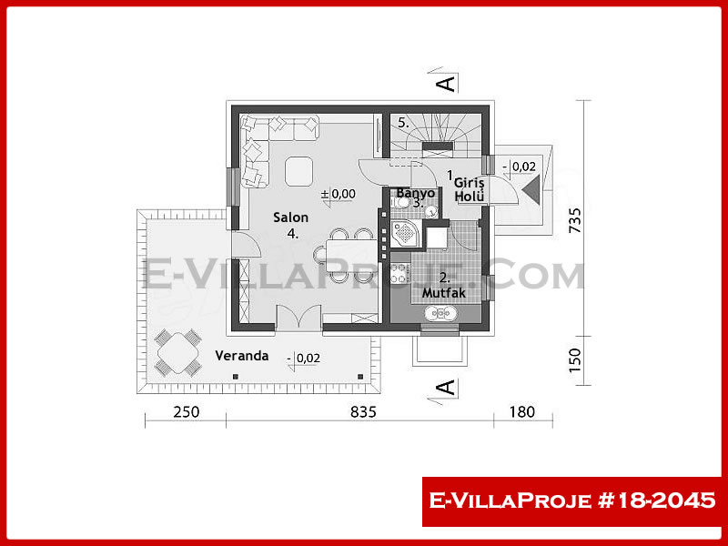 Ev Villa Proje #18 - 2045 Çelik Ev Projesi - Görsel 2