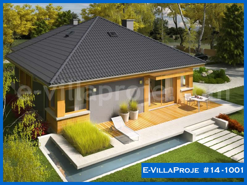 Ev Villa Proje #14 - 1001 Çelik Villa Modeli ve 3D Tasarımı