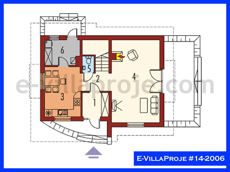 Ev Villa Proje #14 - 2006 Çelik Ev Projesi - Görsel 2