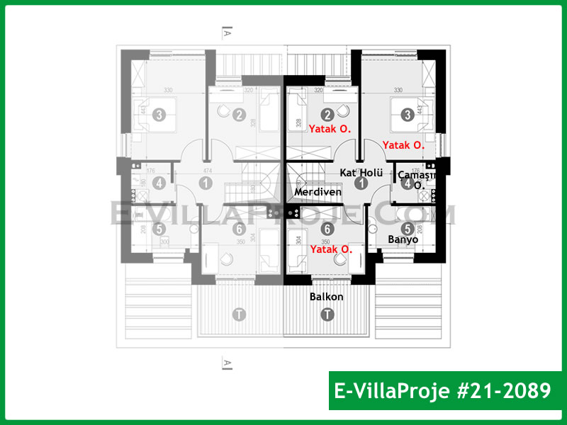 Ev Villa Proje #21 - 2089 Çelik Ev Projesi - Görsel 3