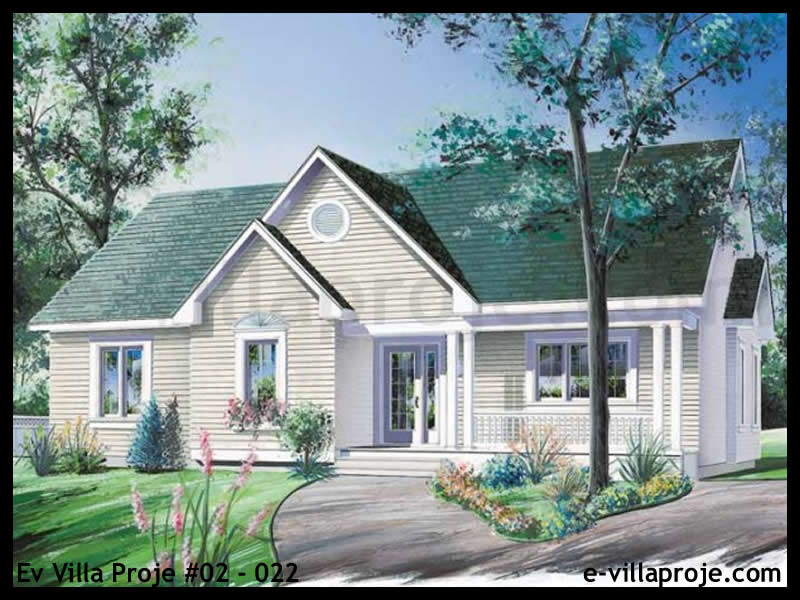 Ev Villa Proje #02 - 022 Çelik Villa Modeli ve 3D Tasarımı