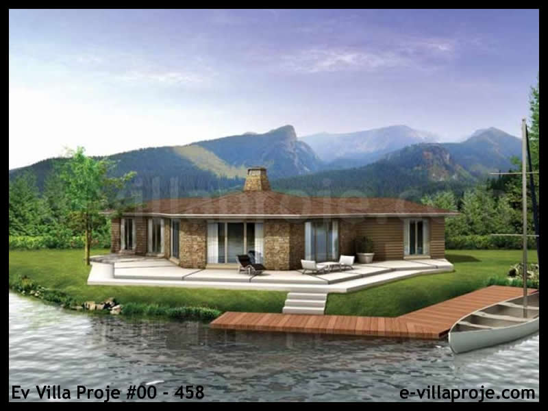 Ev Villa Proje #00 - 458 Çelik Villa Modeli ve 3D Tasarımı