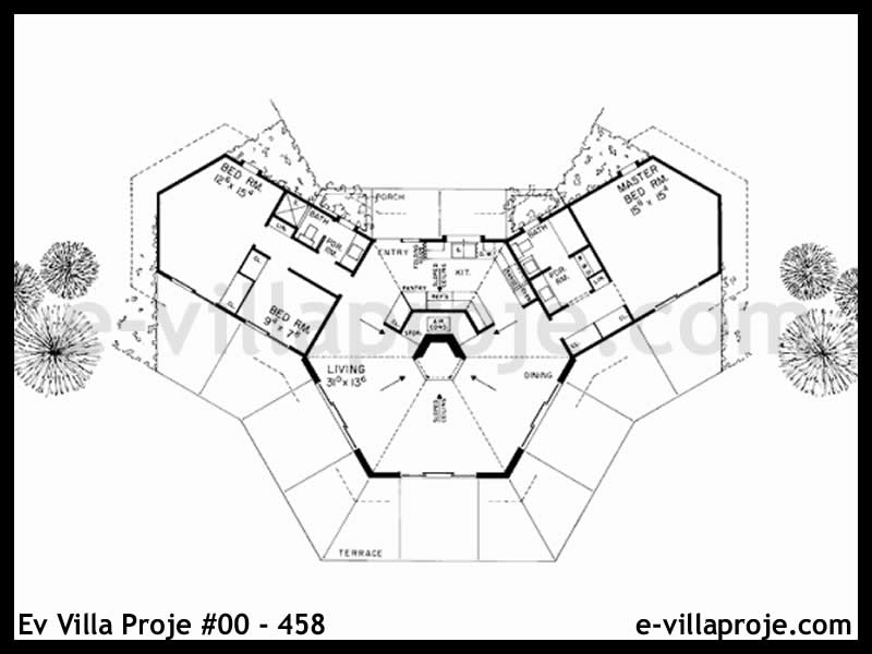 Ev Villa Proje #00 - 458 Çelik Ev Projesi - Görsel 2