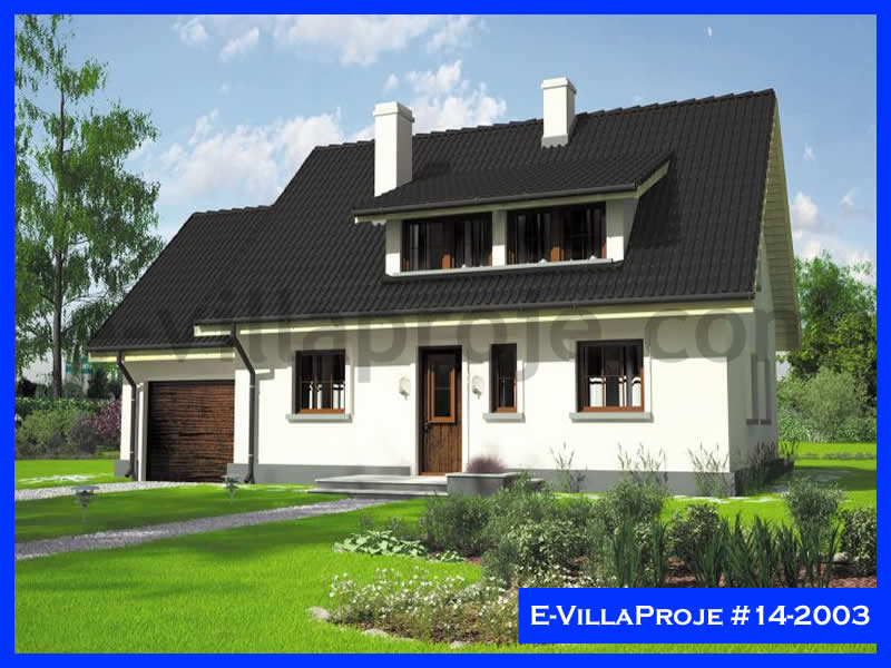 Ev Villa Proje #14 - 2003 Çelik Villa Modeli ve 3D Tasarımı