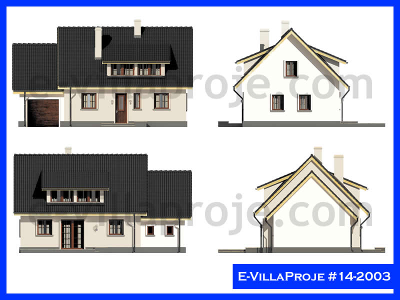 Ev Villa Proje #14 - 2003 Çelik Ev Projesi - Görsel 6
