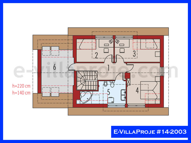 Ev Villa Proje #14 - 2003 Çelik Ev Projesi - Görsel 3