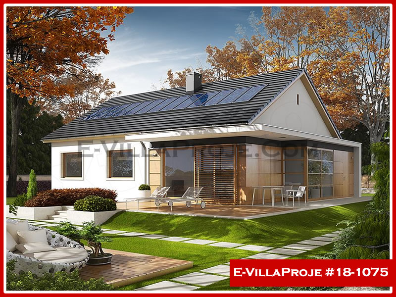 Ev Villa Proje #18 - 1075 Çelik Villa Modeli ve 3D Tasarımı