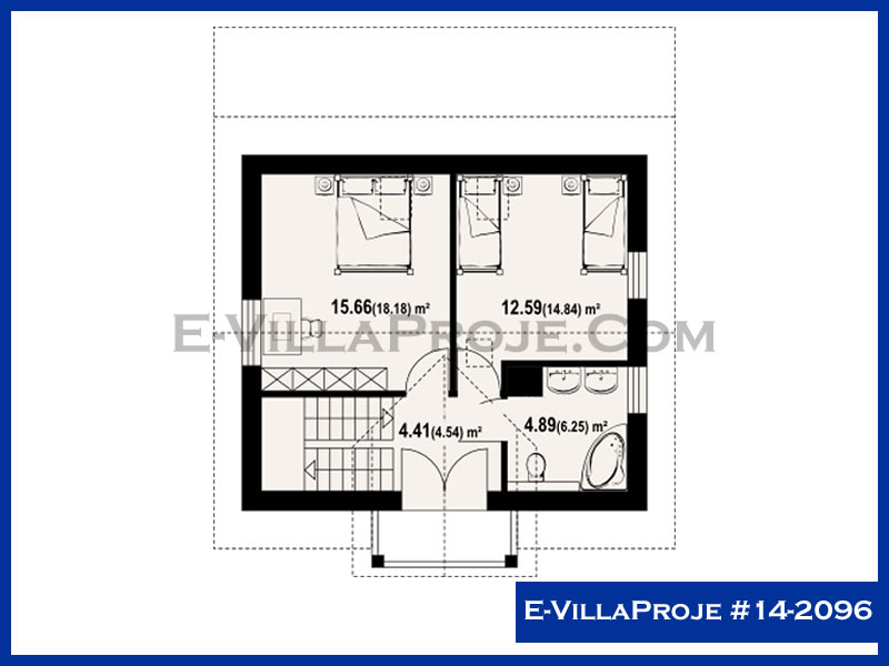 Ev Villa Proje #14 - 2096 Çelik Ev Projesi - Görsel 3