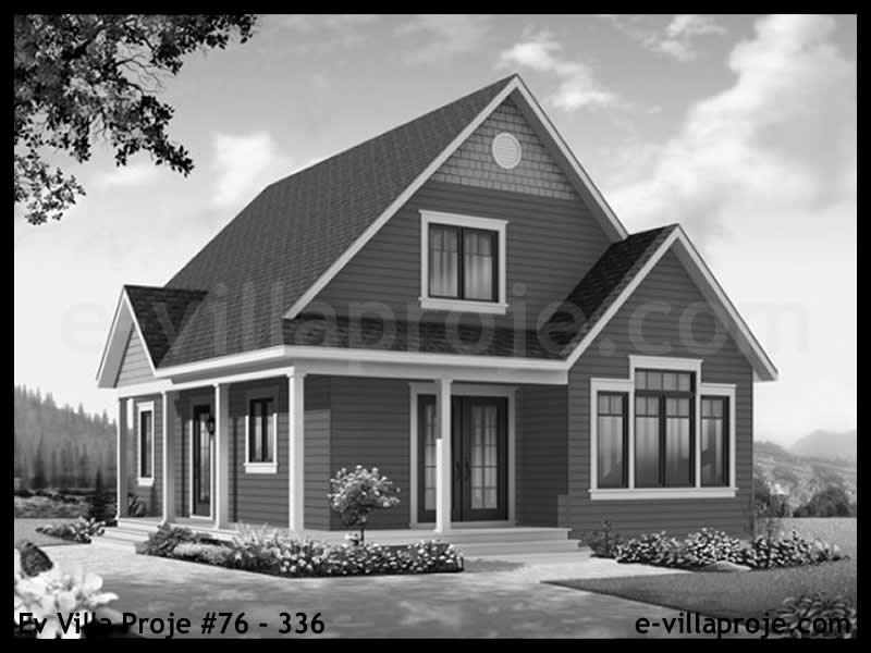 Ev Villa Proje #76 - 336 Çelik Ev Projesi - Görsel 4