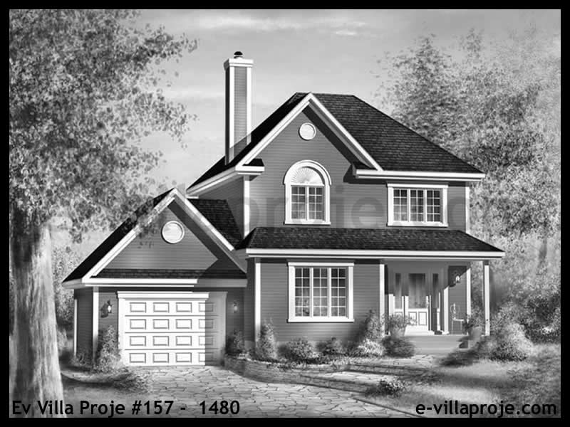 Ev Villa Proje #157 - 1480 Çelik Ev Projesi - Görsel 4
