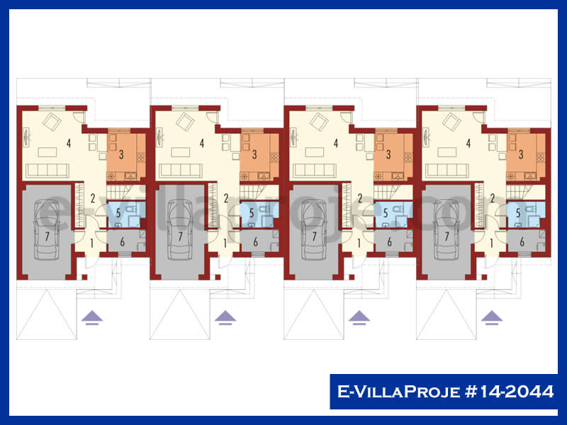 Ev Villa Proje #14 - 2044 Çelik Ev Projesi - Görsel 2