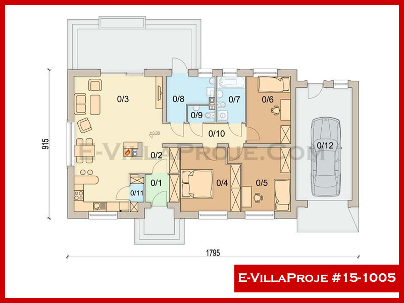 Ev Villa Proje #15 - 1005 Çelik Ev Projesi - Görsel 2