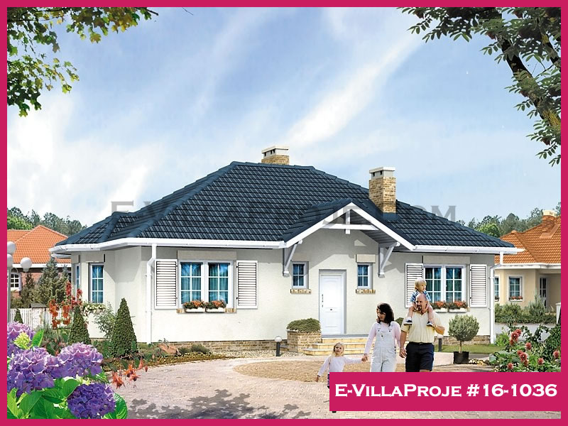 Ev Villa Proje #16 - 1036 Çelik Villa Modeli ve 3D Tasarımı