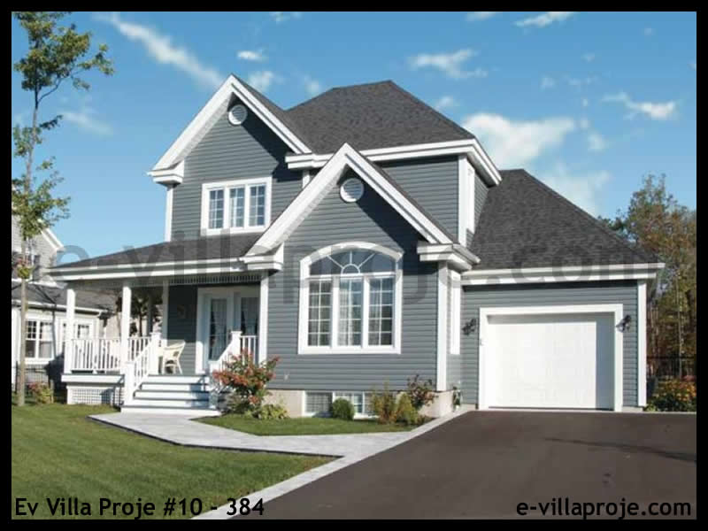 Ev Villa Proje #10 - 384 Çelik Villa Projesi 3D Mimari Tasarımı
