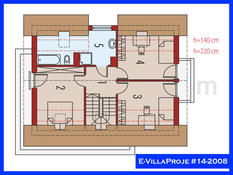 Ev Villa Proje #14 - 2008 Çelik Ev Projesi - Görsel 3