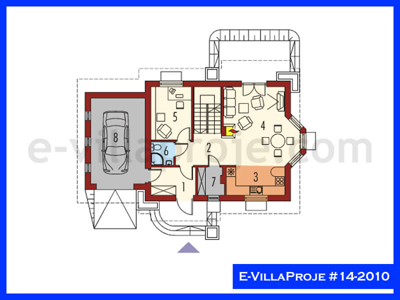 Ev Villa Proje #14 - 2010 Çelik Ev Projesi - Görsel 2