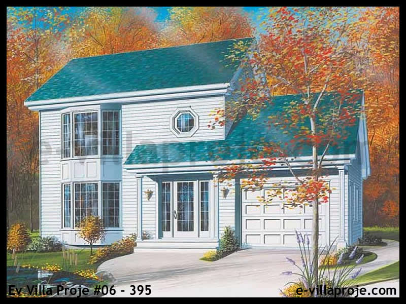 Ev Villa Proje #06 - 395 Çelik Villa Modeli ve 3D Tasarımı