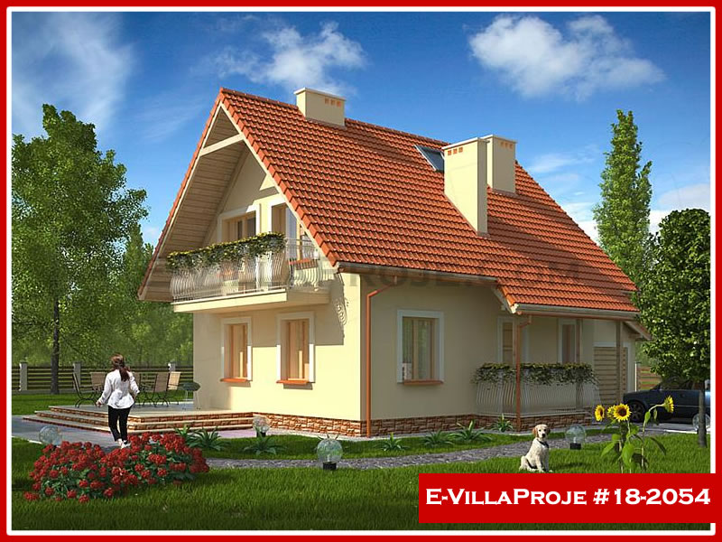 Ev Villa Proje #18 - 2054 Çelik Villa Projesi 3D Mimari Tasarımı