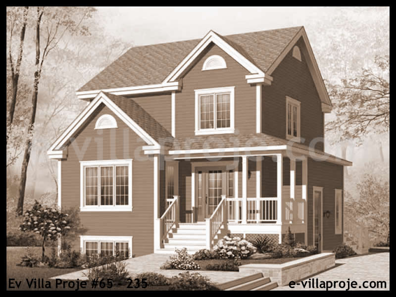 Ev Villa Proje #65 - 235 Çelik Ev Projesi - Görsel 4