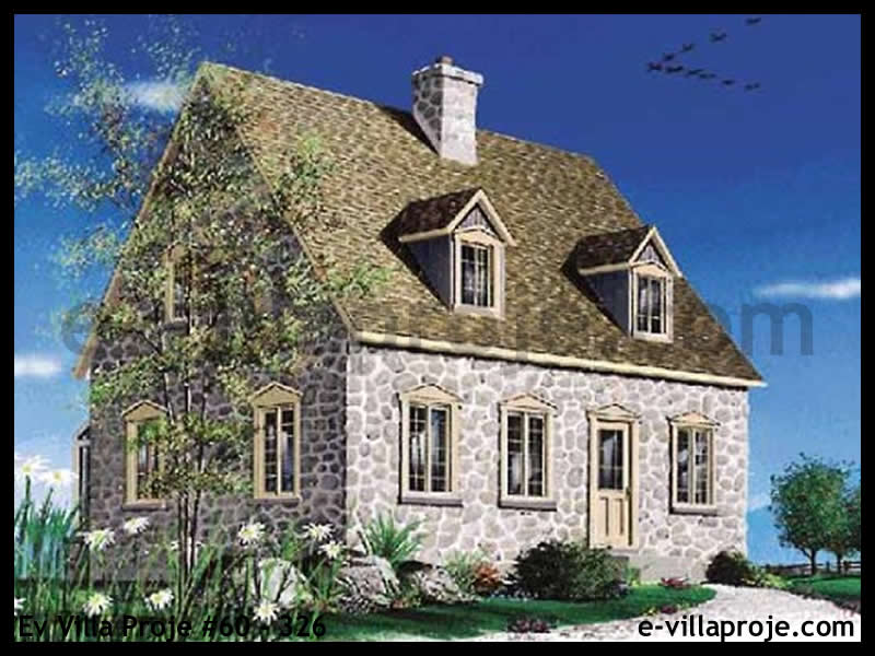 Ev Villa Proje #60 - 326 Çelik Villa Projesi 3D Mimari Tasarımı