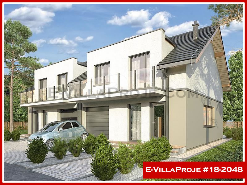 Ev Villa Proje #18 - 2048 Çelik Villa Modeli ve 3D Tasarımı