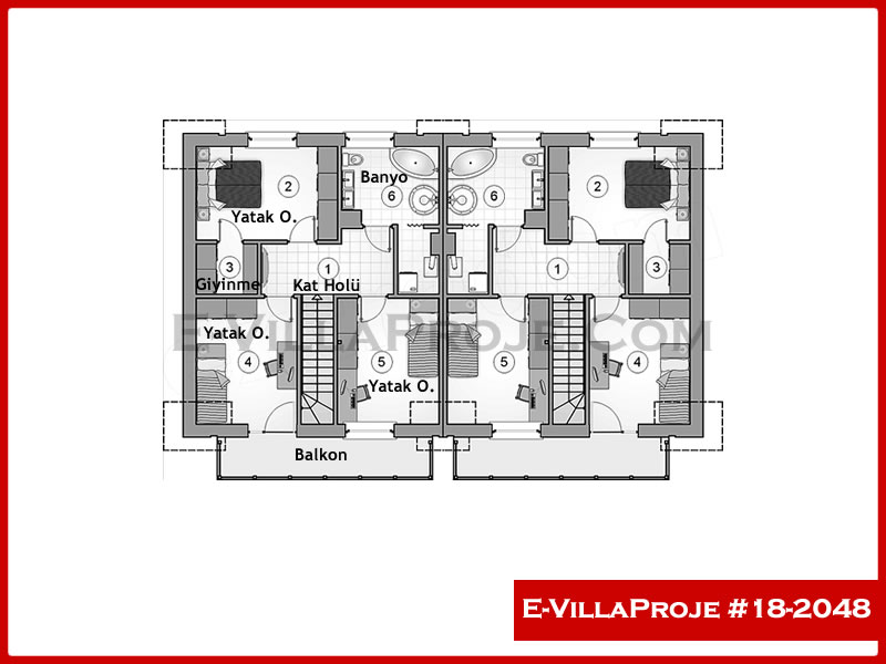 Ev Villa Proje #18 - 2048 Çelik Ev Projesi - Görsel 3