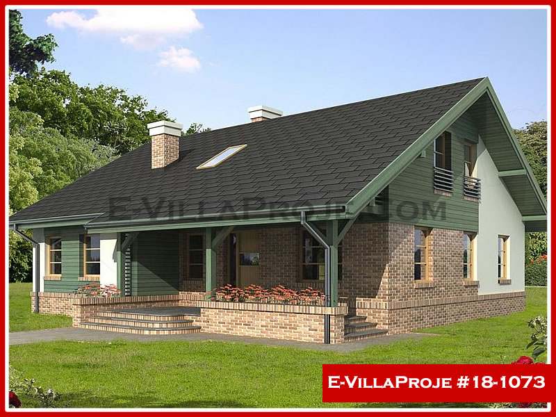 Ev Villa Proje #18 - 1073 Çelik Villa Projesi 3D Mimari Tasarımı