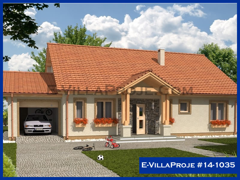 Ev Villa Proje #14 - 1035 Çelik Villa Modeli ve 3D Tasarımı