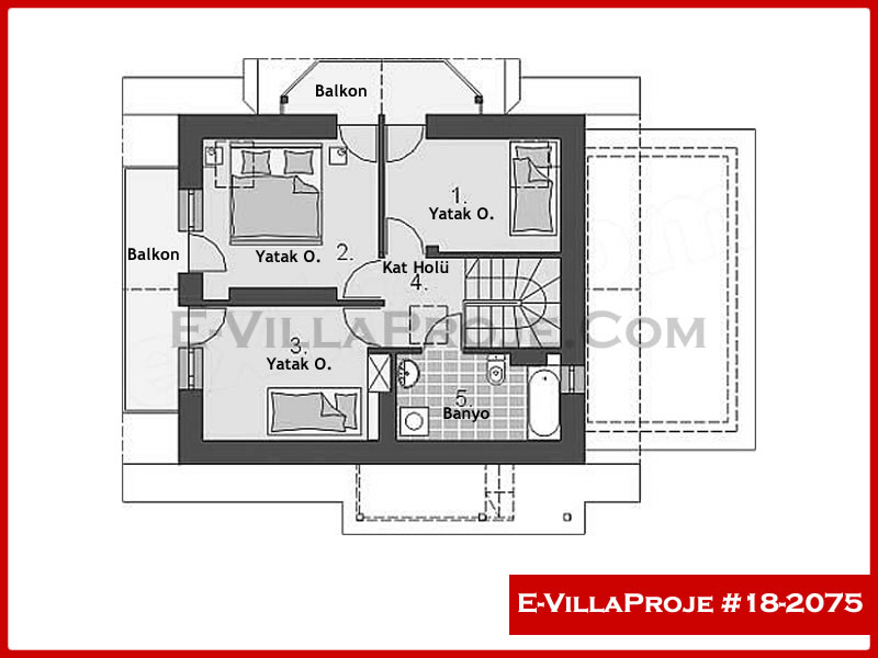 Ev Villa Proje #18 - 2075 Çelik Ev Projesi - Görsel 3