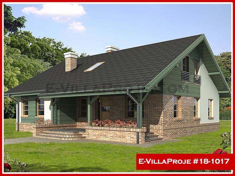Ev Villa Proje #18 - 1017 Çelik Villa Modeli ve 3D Tasarımı