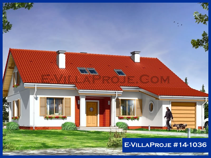 Ev Villa Proje #14 - 1036 Çelik Villa Modeli ve 3D Tasarımı
